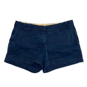 J. Crew navy blue khaki shorts